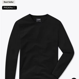 Cuts Clothing Black Long Sleeve Tee